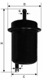 UNIFLUX FILTERS xb207 -  Топливный фильтр